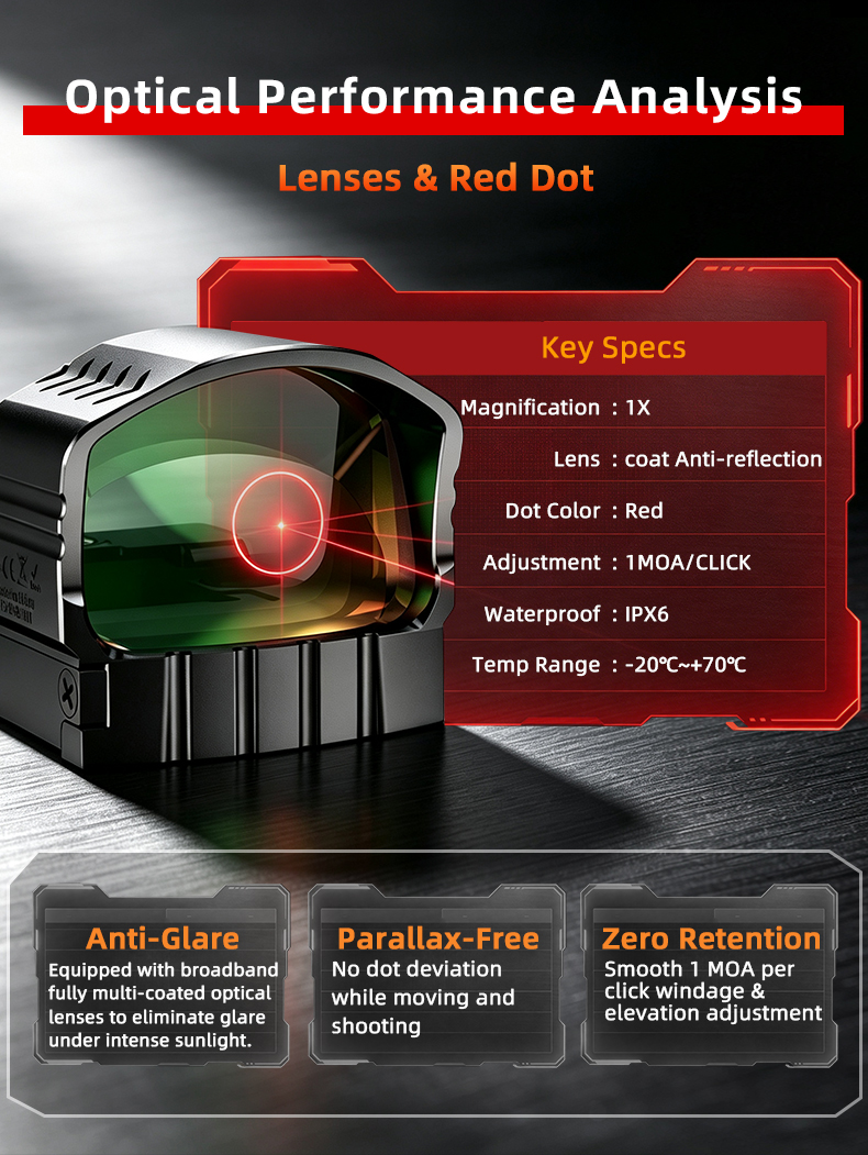 Skywoods - Tactical Red Dot Sight Pistol (TS1)