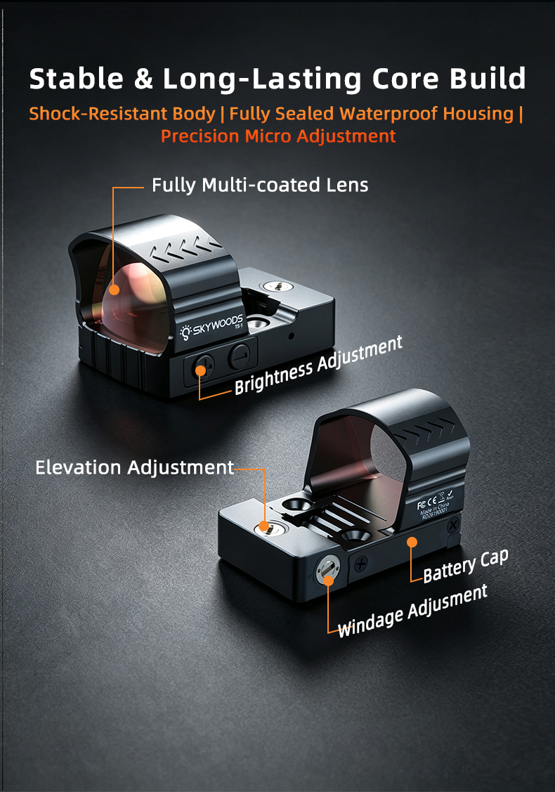 Skywoods - Tactical Red Dot Sight Pistol (TS1)