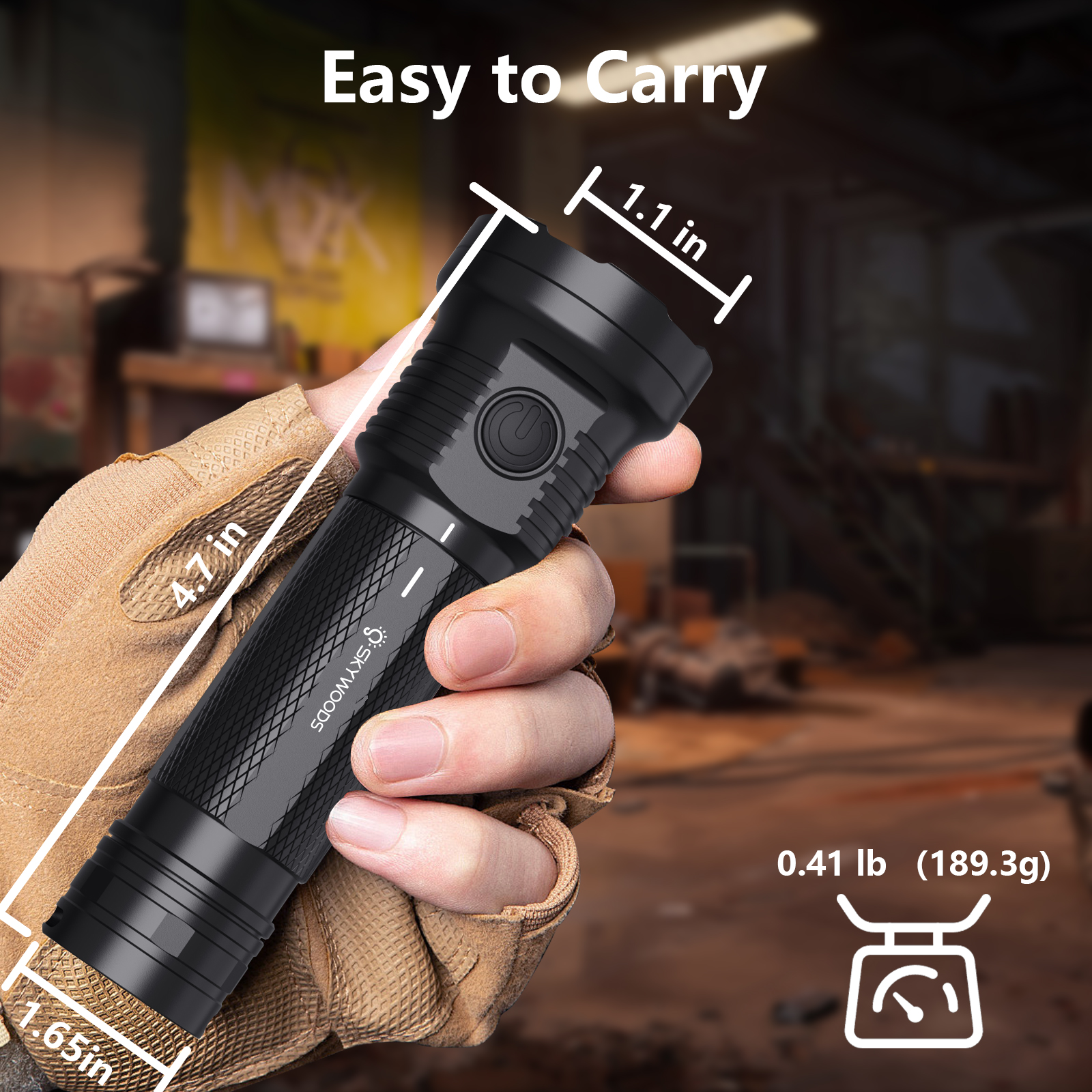 Skywoods - Outdoor Flashlight (3000lu) (OL3000)