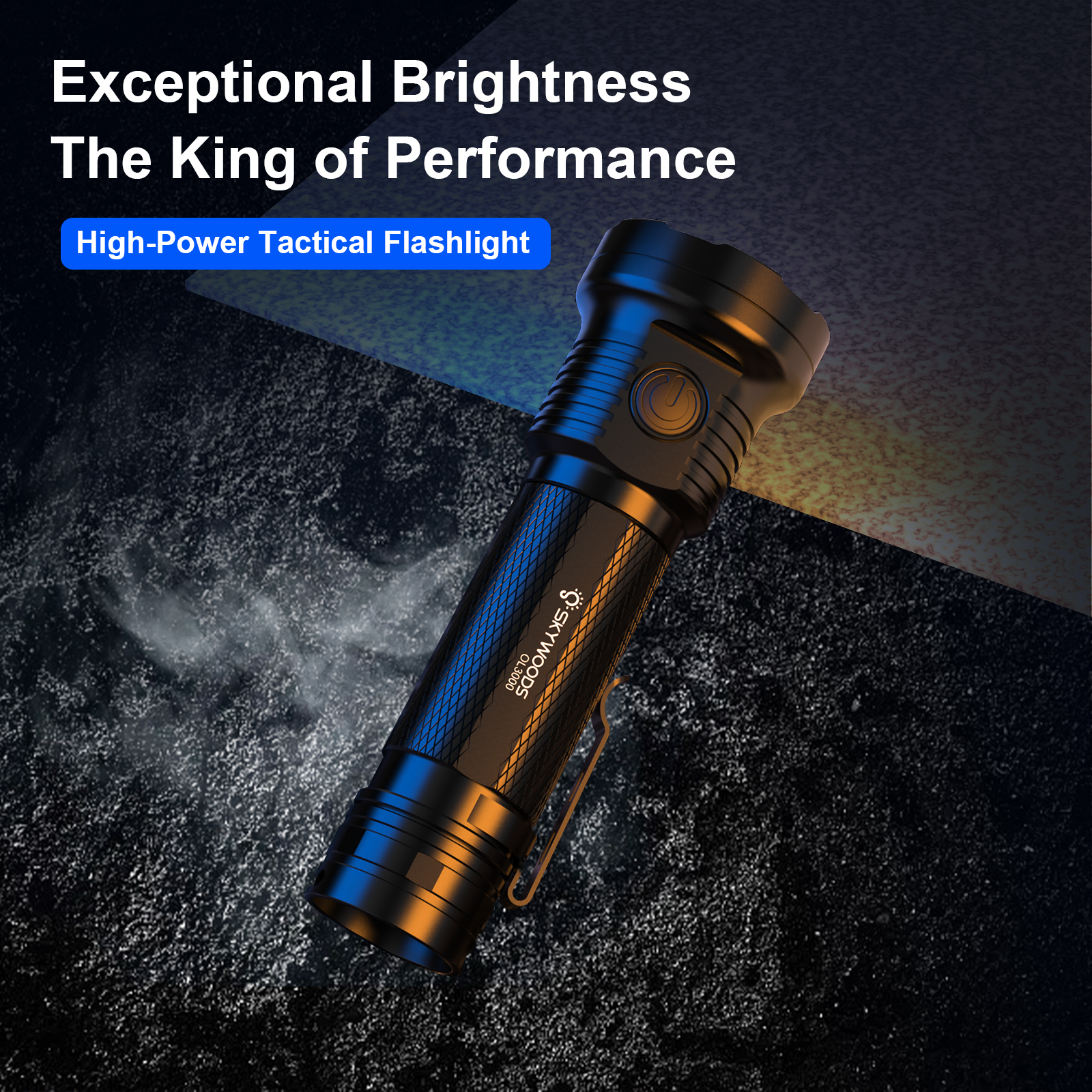 Skywoods - Outdoor Flashlight (3000lu) (OL3000)