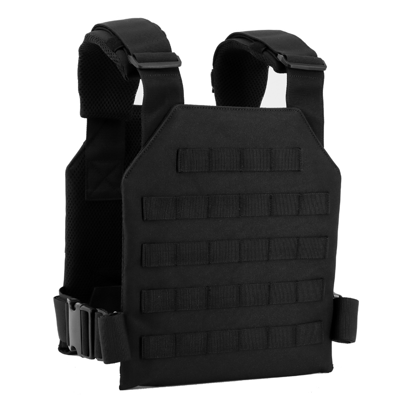 Black Stealth - Tactical Sentry Plate Carrier Vest