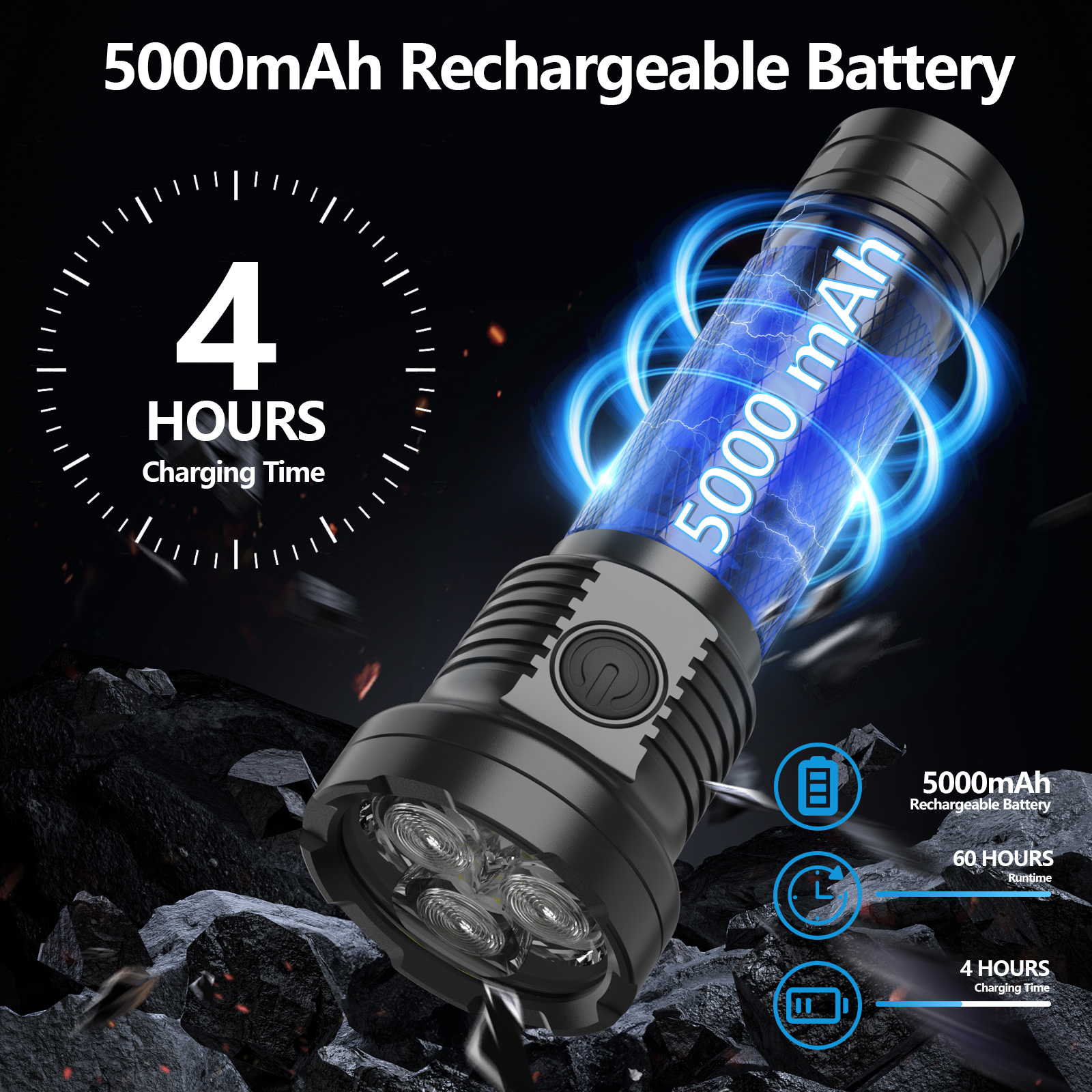 Skywoods - Outdoor Flashlight (3000lu) (OL3000)