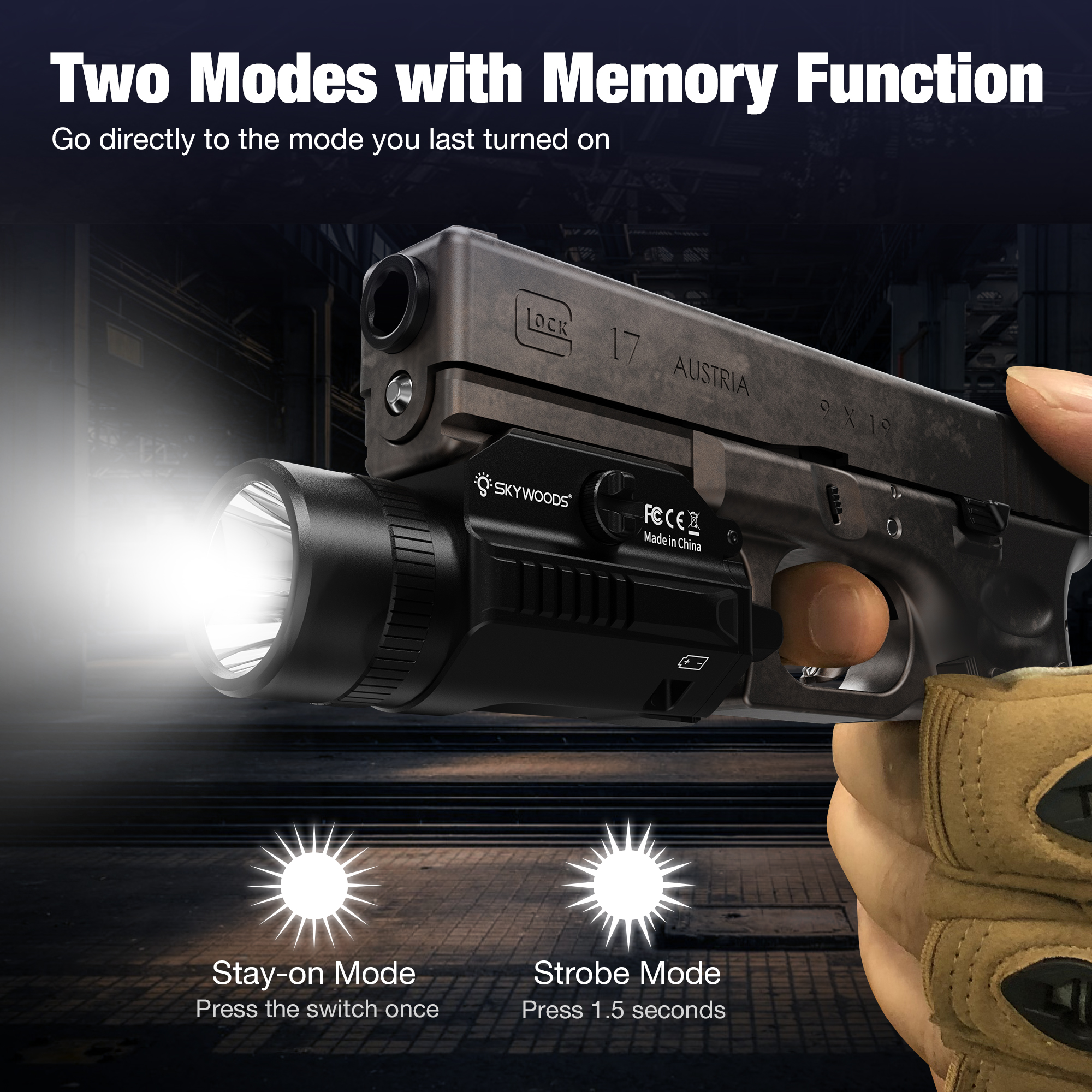 Skywoods - Tactical Pistol Light (940lu) (PL940)