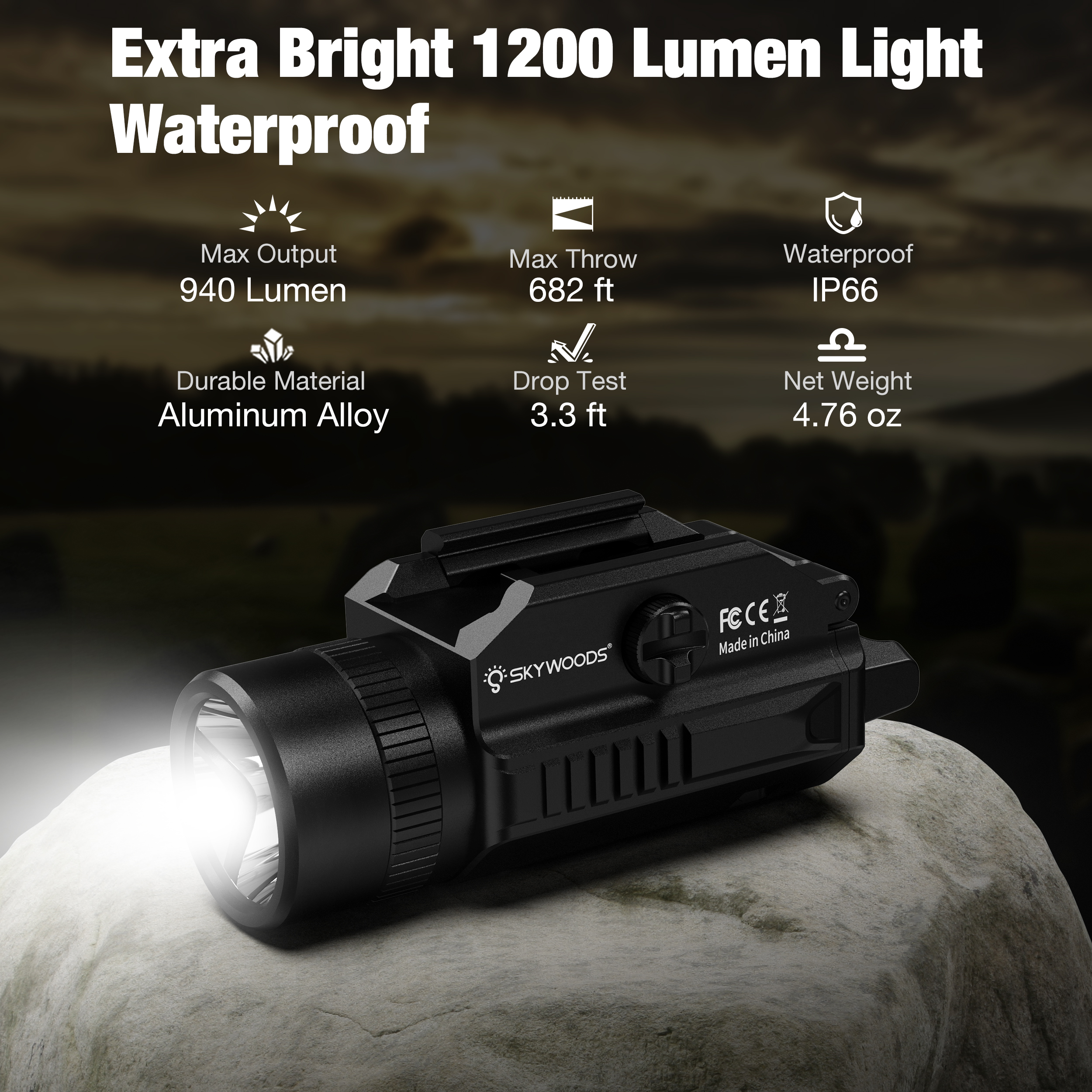 Skywoods - Tactical Pistol Light (940lu) (PL940)