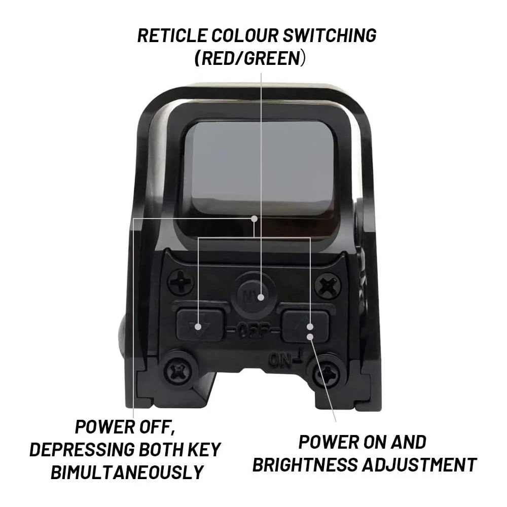Black Stealth - Eotech 553 Holographic Sight