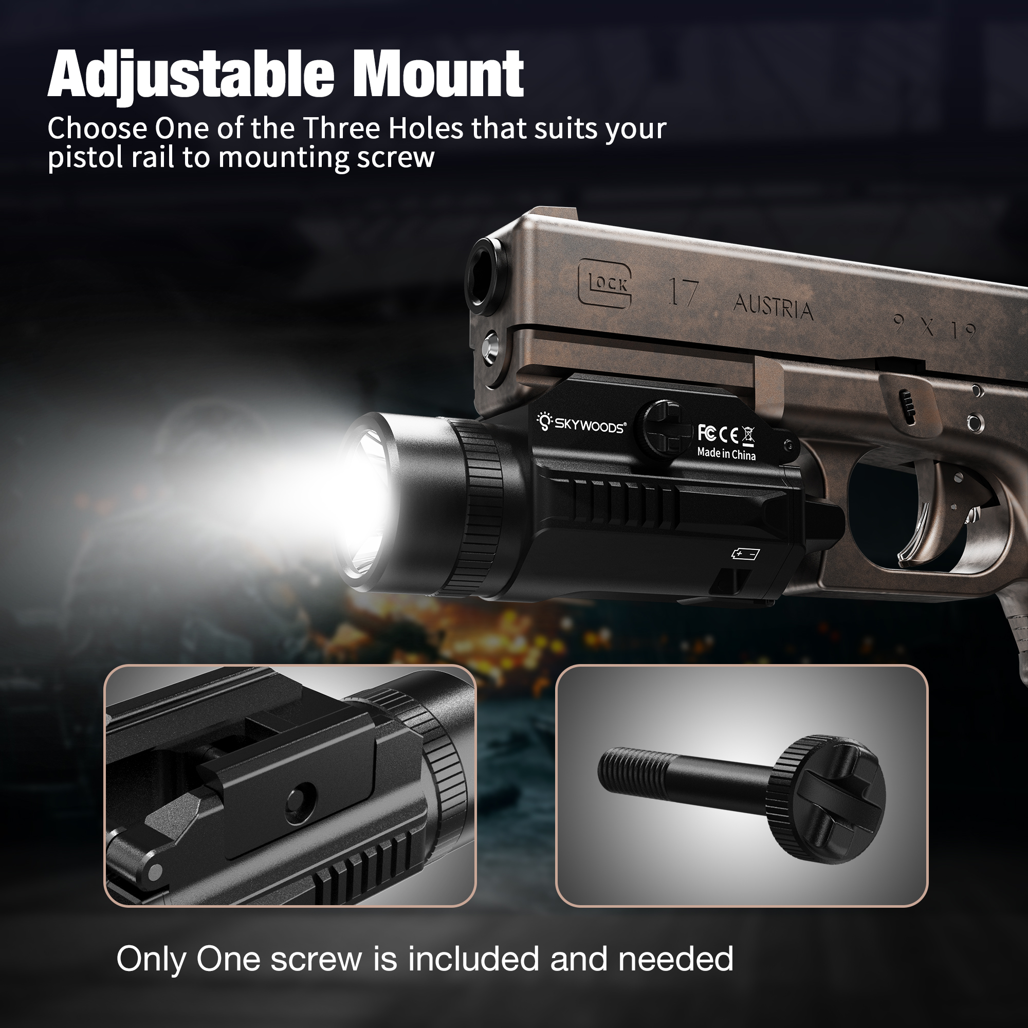 Skywoods - Tactical Pistol Light (940lu) (PL940)