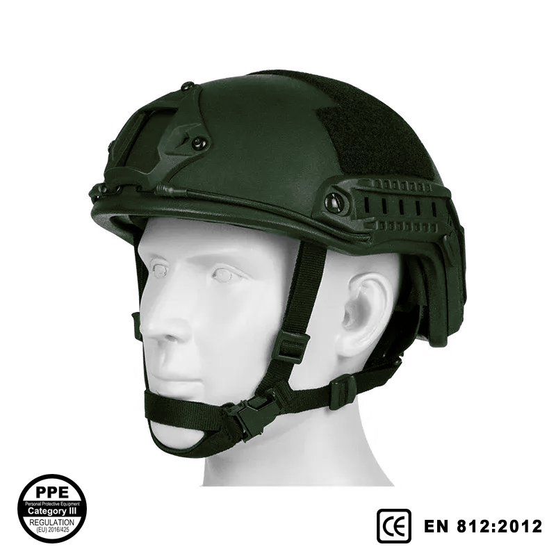 Black Stealth - FAST Bump Helmet (EN Certified)