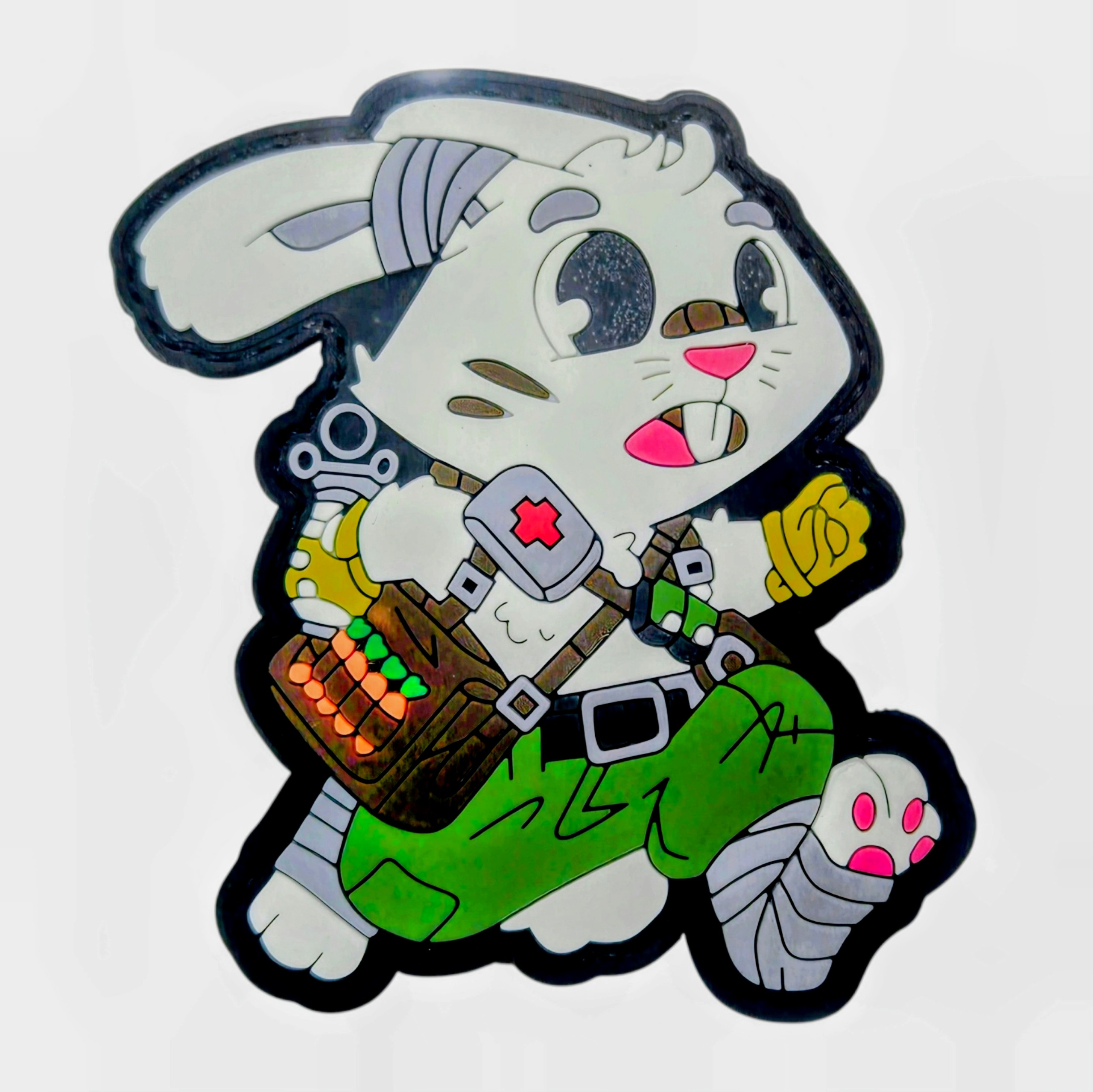Rubber Patch - Tactical Rabbit Medic B3008