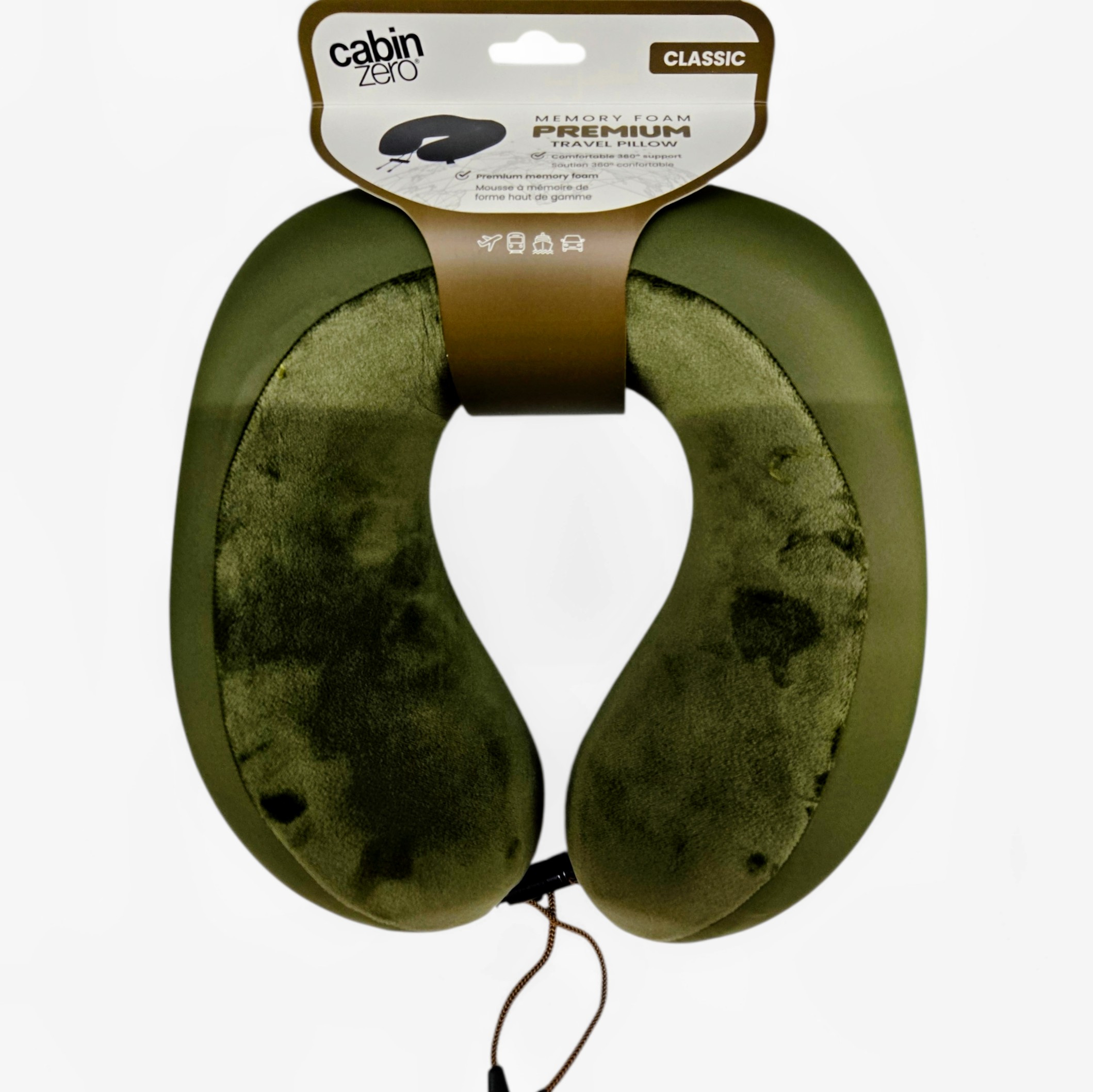 CabinZero Premium Classic Travel Pillow 