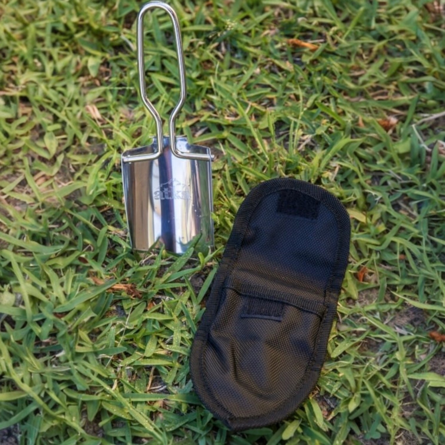 ATKA - Folding Shovel - Stainless Steel