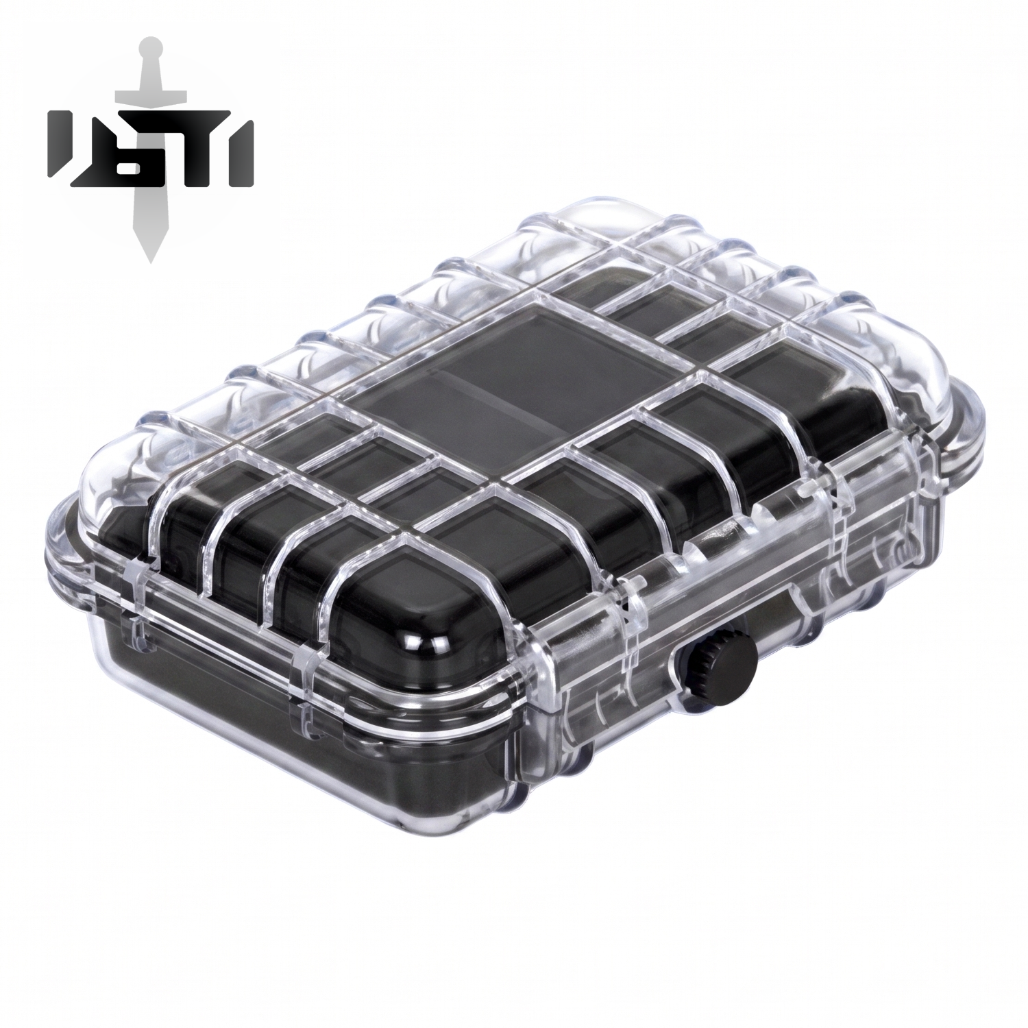 Black Stealth - 1020 Micro Case (Clear)