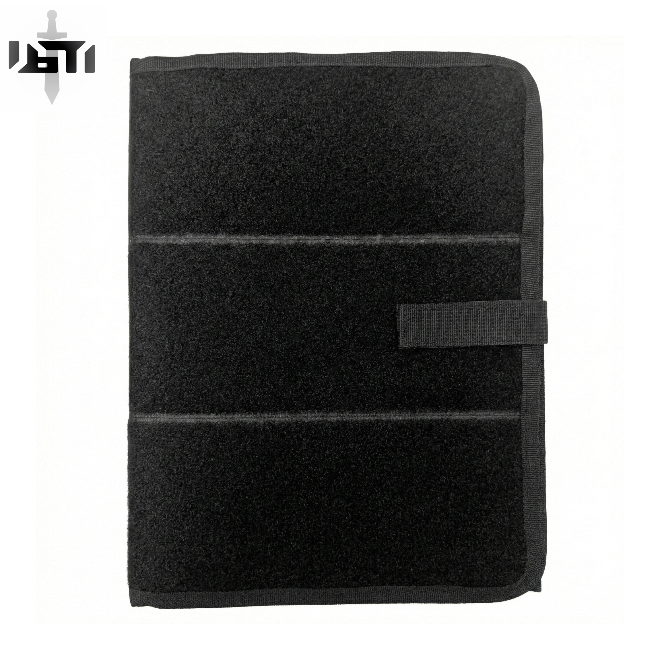 Black Stealth - Ballistic Nylon Velcro Morale Patch Book (GEN2)