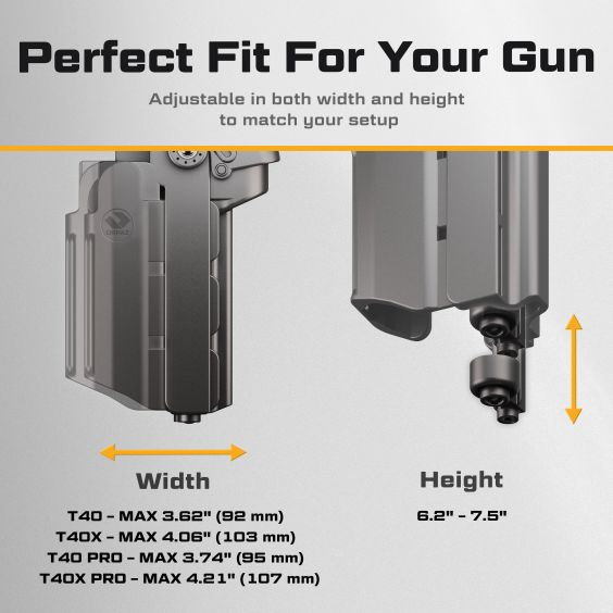 Orpaz - Light Bearing Holster T40X