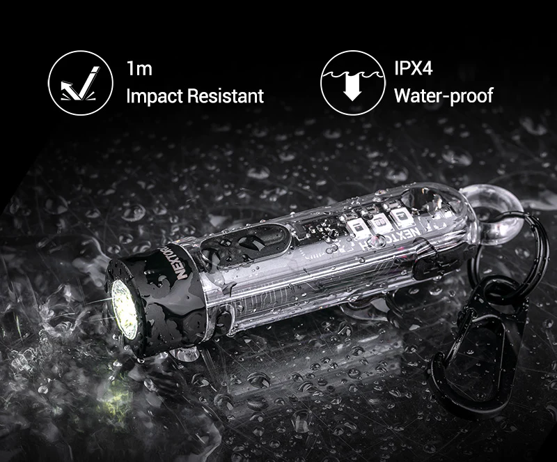 Nextorch - K40 Multi-light Keychain Flashlight Beacon