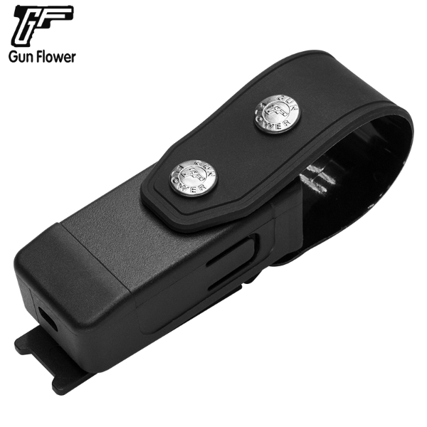 Gun Flower - OWB Single Magazine Sheath with Flap
