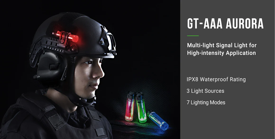 Nextorch -  Glo-Toob® Signal Light Beacon Aurora (AAA)