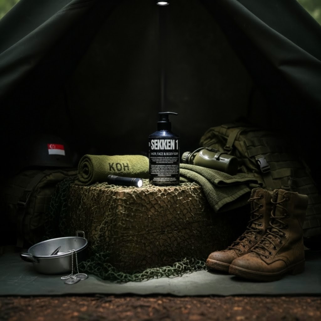 Black Stealth - Sekken 1 (Hair, Face & Body Soap)