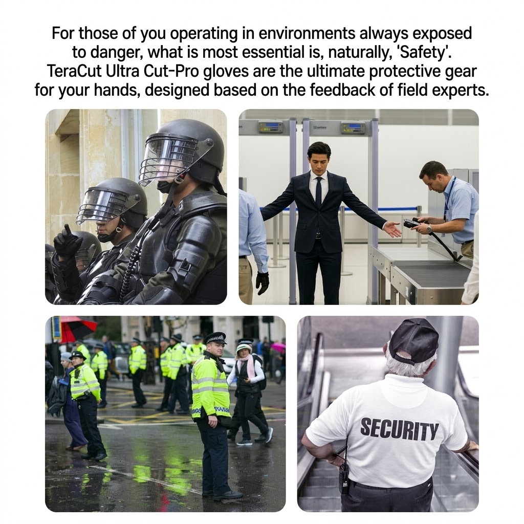 TERACUT - Tactical Ultra Cut-Proof Gloves (TCG-922BL)