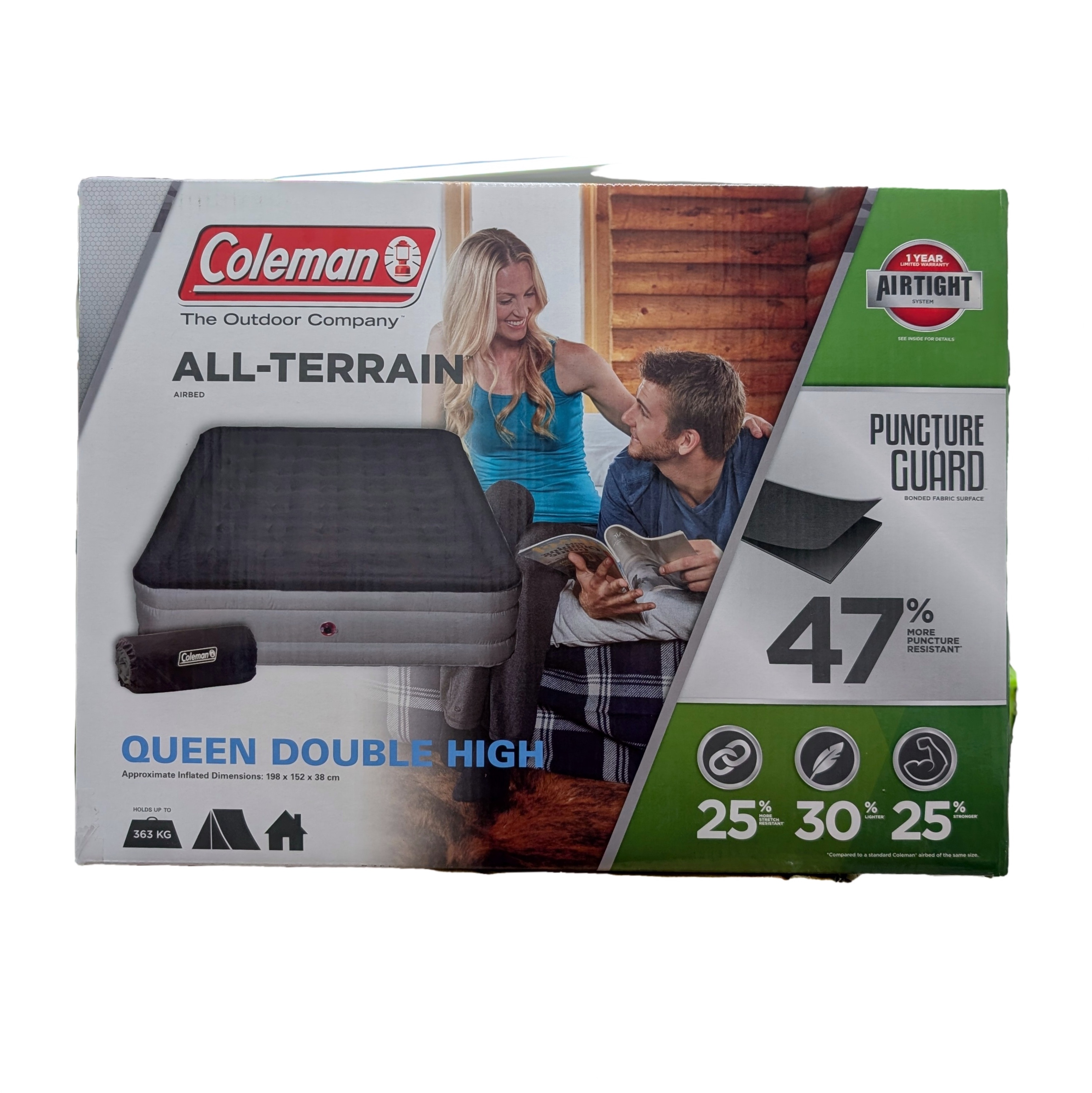 Coleman USA - Queen Double High All Terrain  Air Mattress