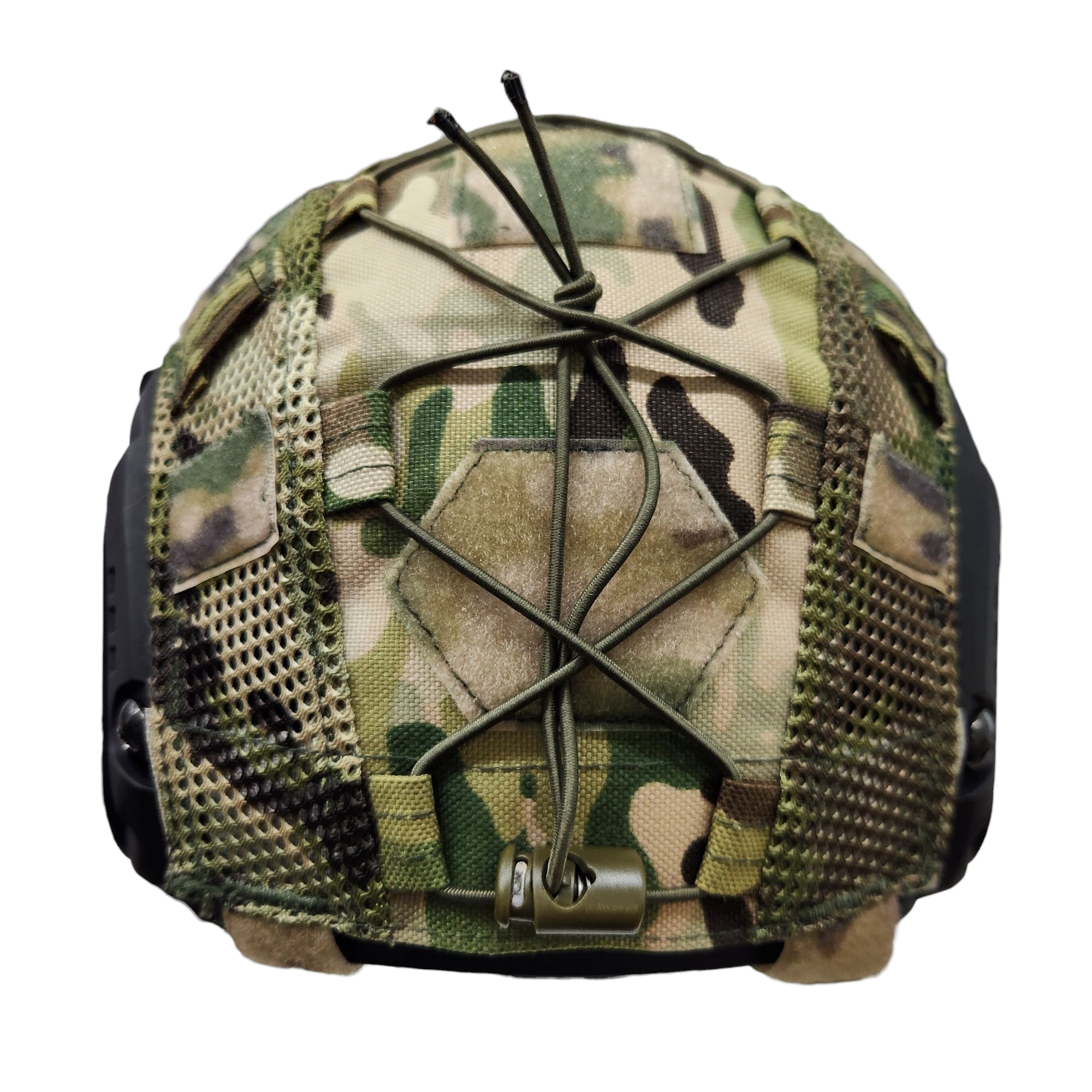Black Stealth - Half Cut Helmet Cover
