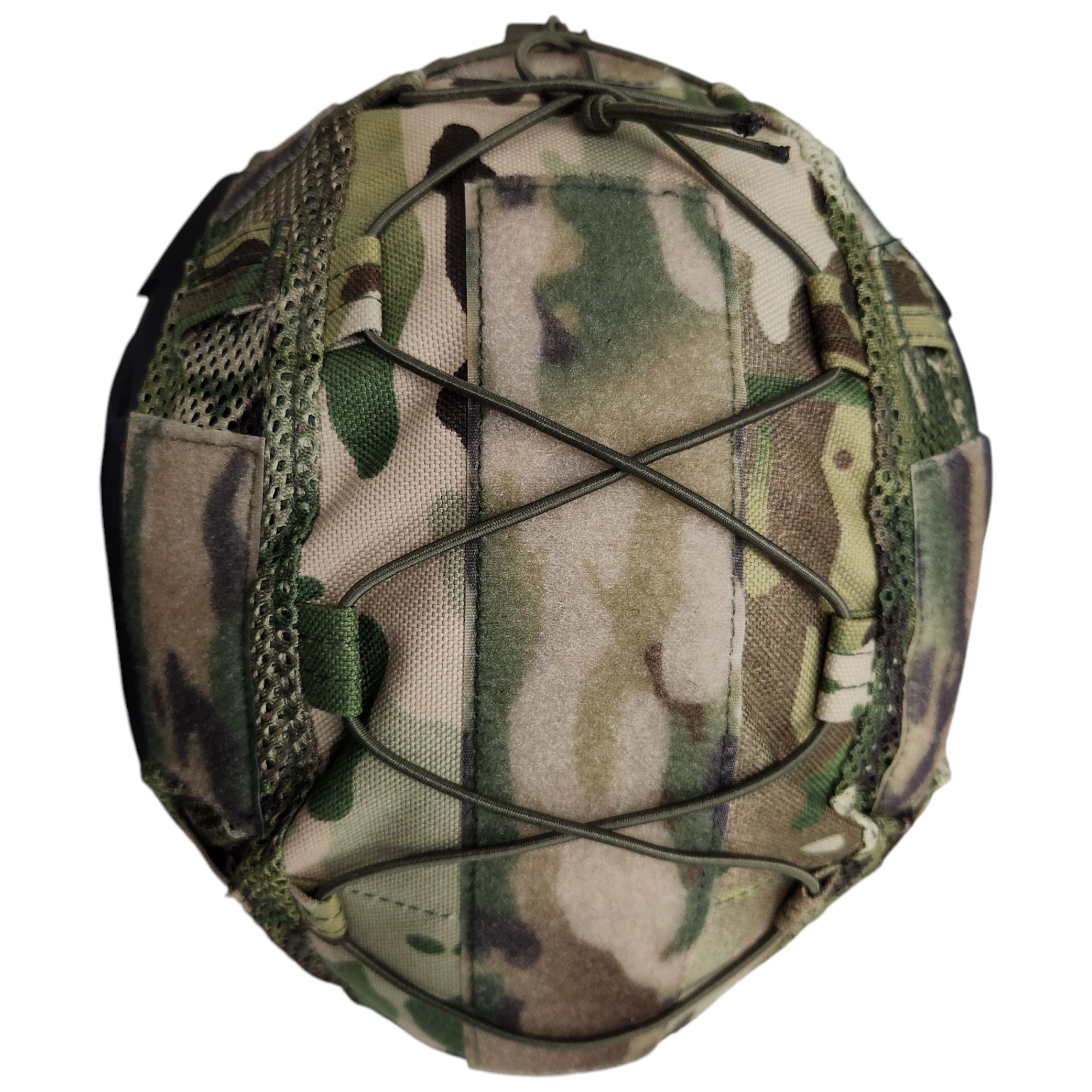 Black Stealth - Half Cut Helmet Cover