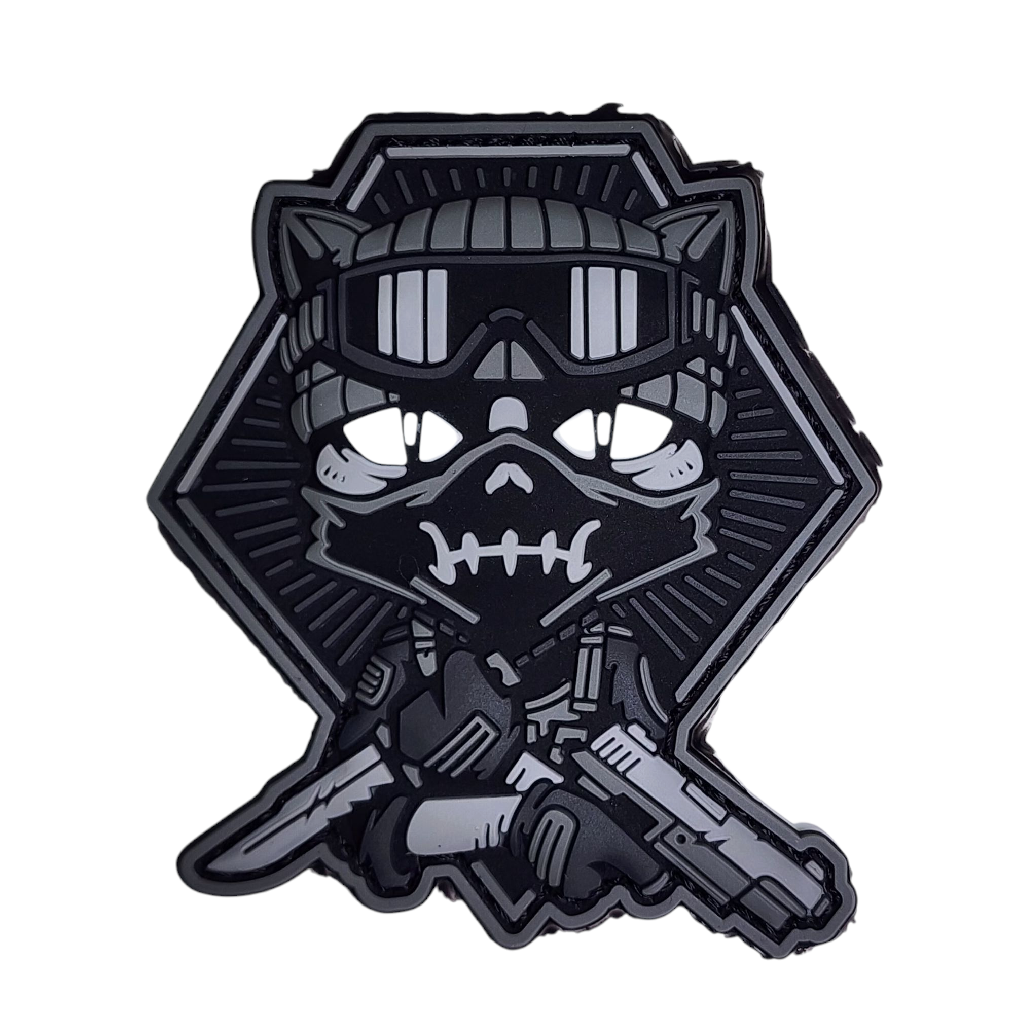 Rubber Patch - Cat Knife B1689