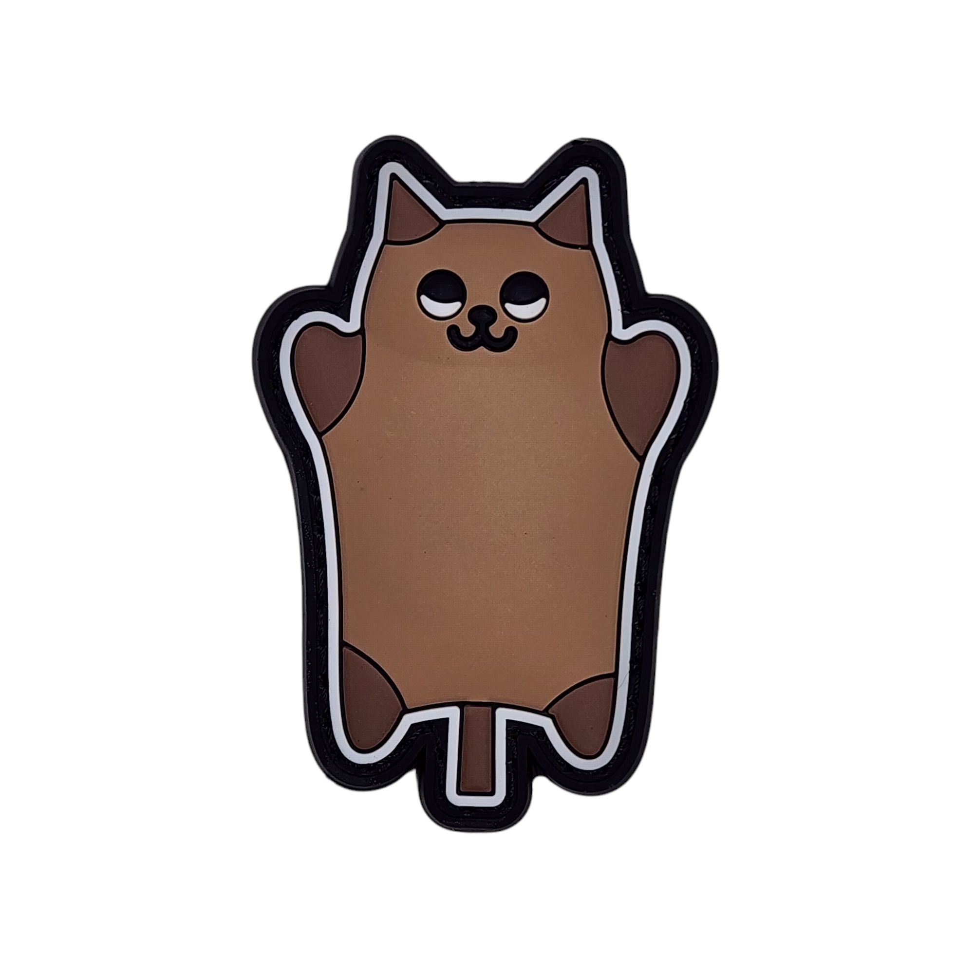 Rubber  Patch - Cat Brown