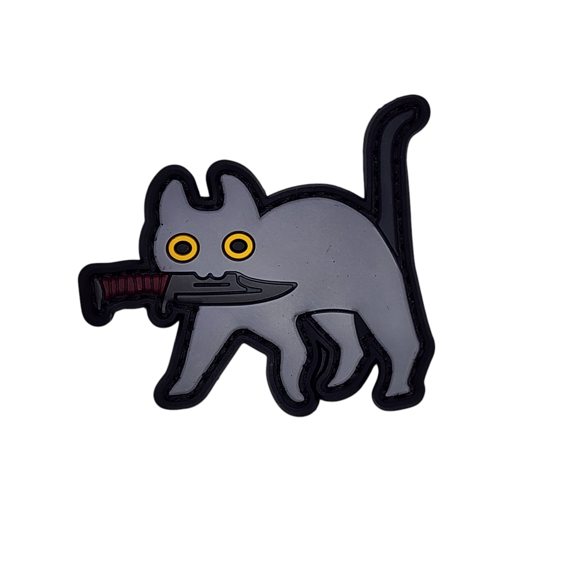 Rubber Patch - Cat Bite Knife B542