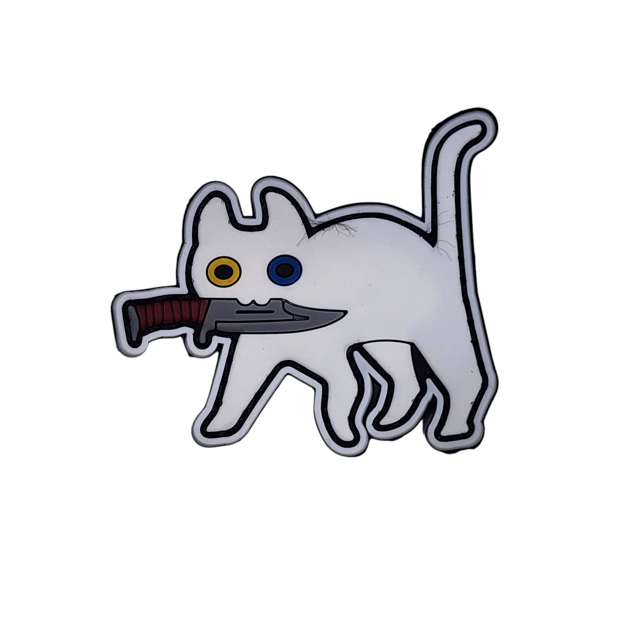 Rubber Patch - Cat Bite Knife B539