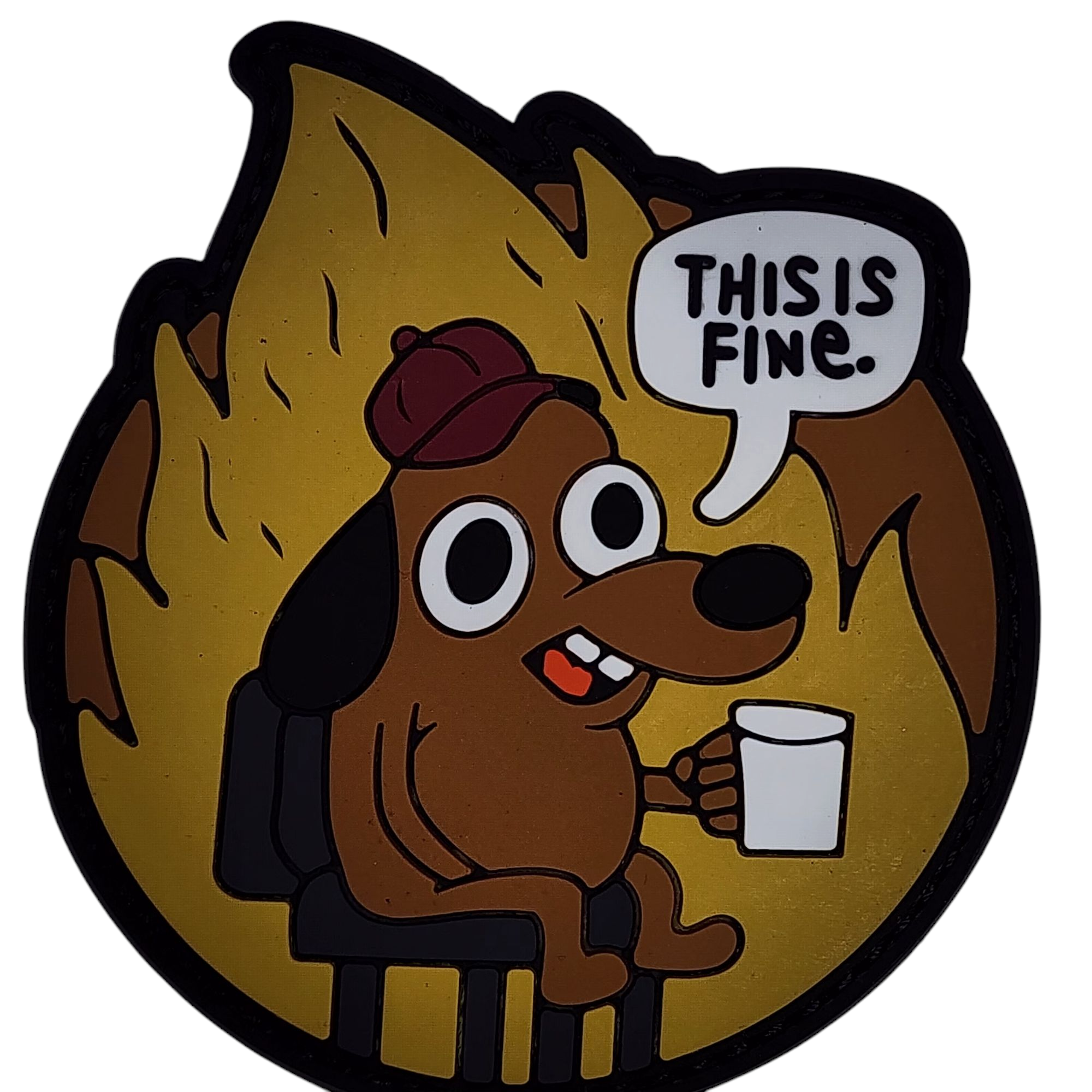 Rubber Patch - This is Fine