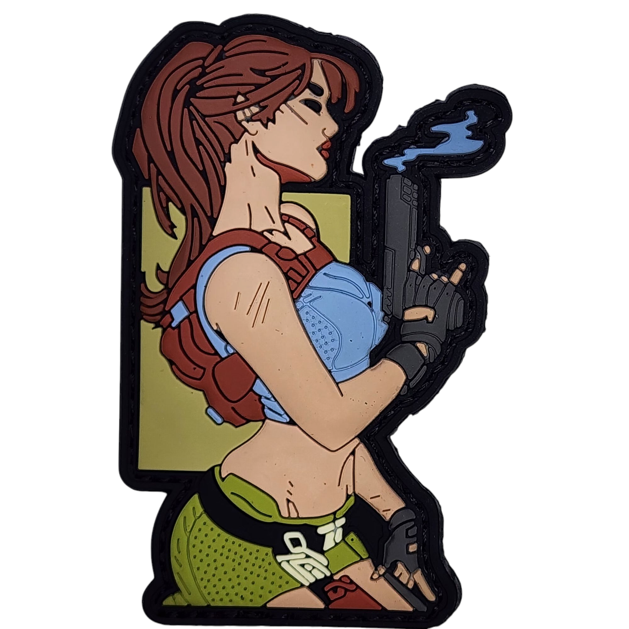 Rubber Patch - Gun Girl B1806