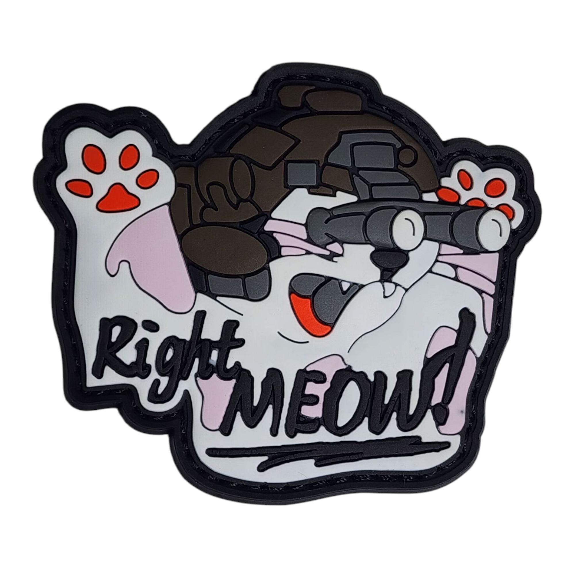 Rubber Patch - Right Meow