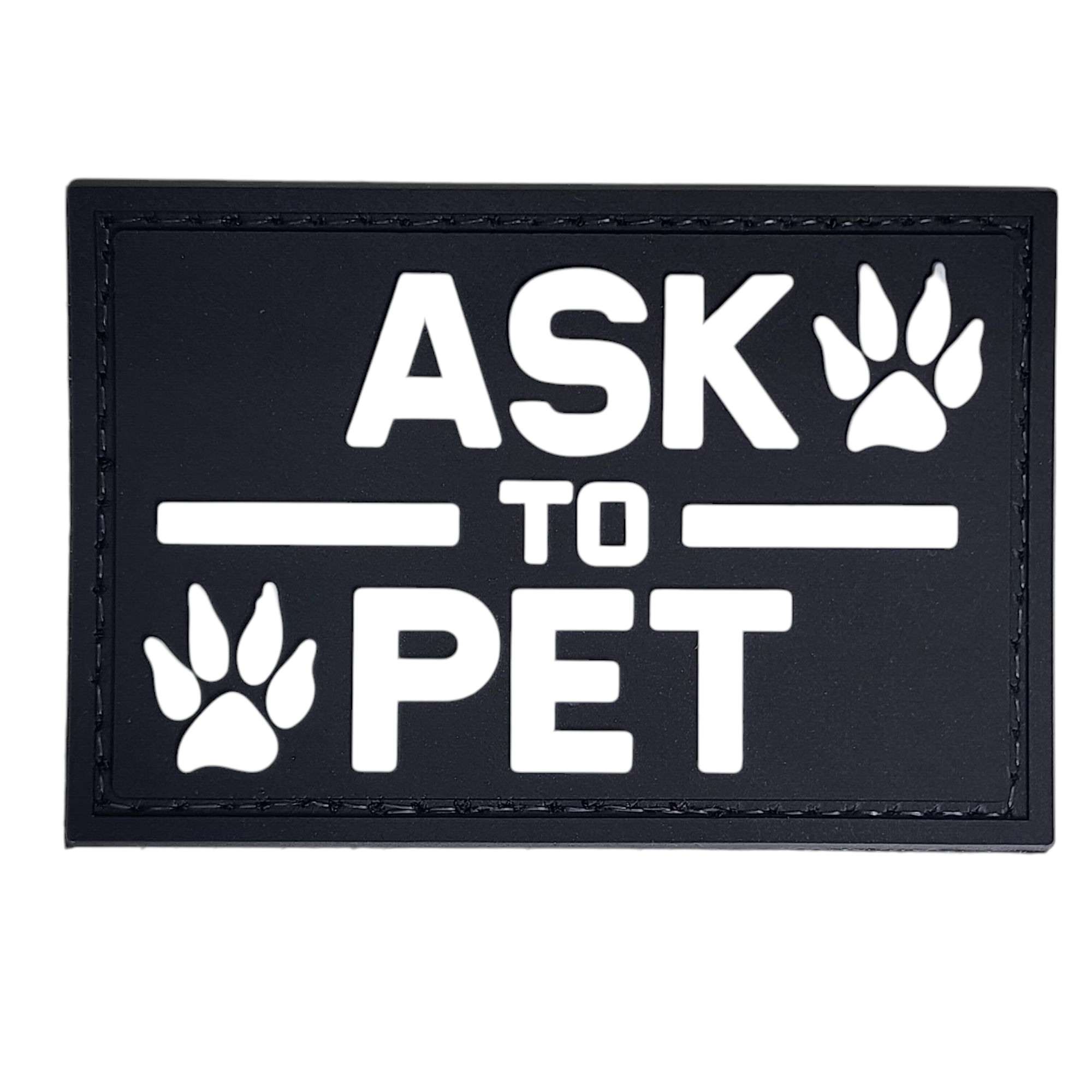 Rubber Patch - Ask To Pet