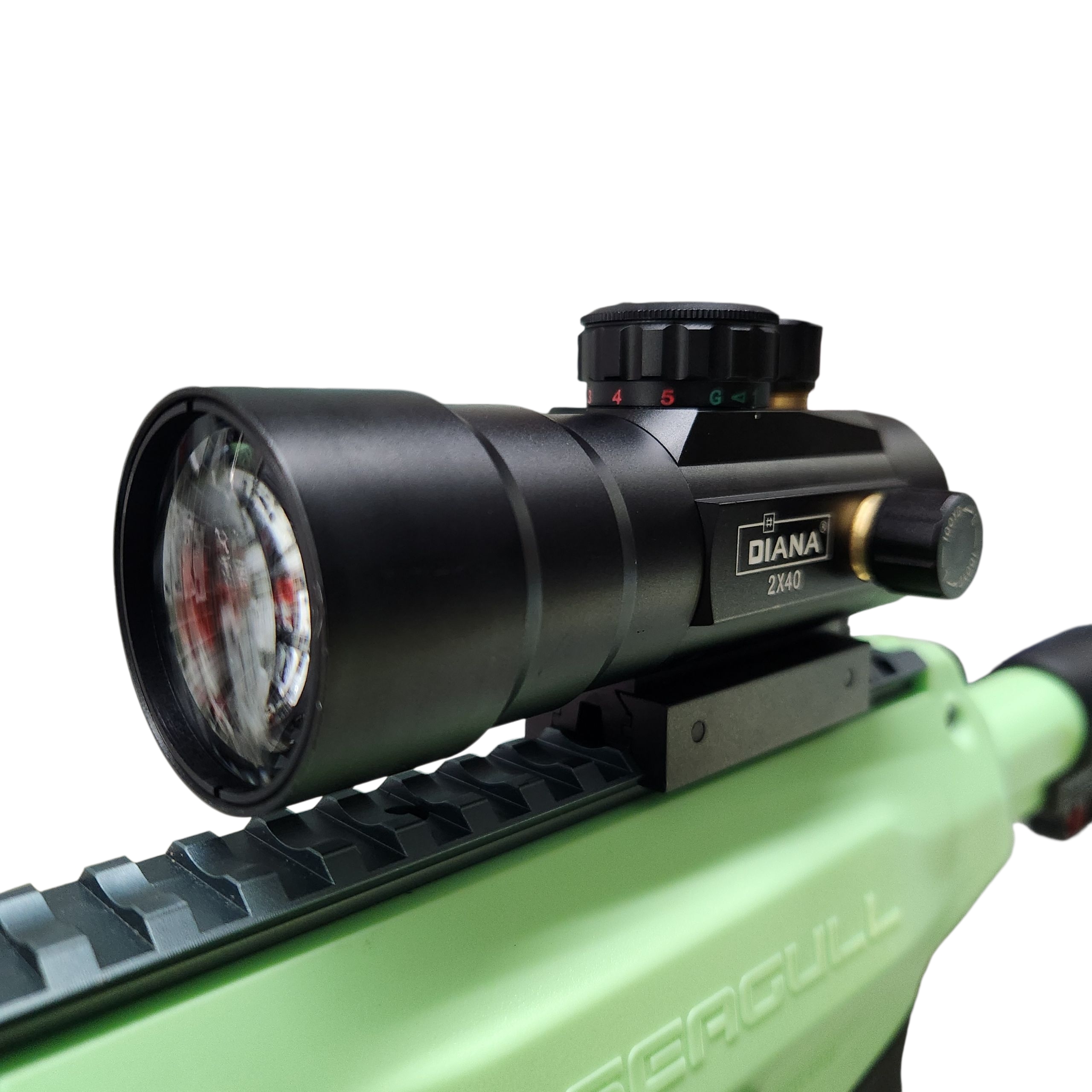 AgTek - 2X40 Red/Green Dot Sight for Foam Blaster/WBB/Airsoft
