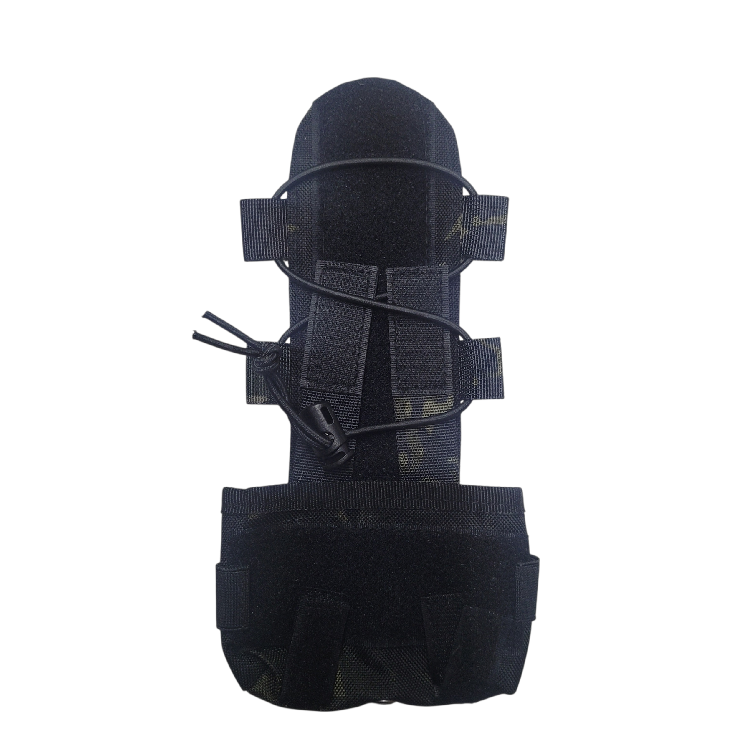 Black Stealth - Half Cut Helmet Cover