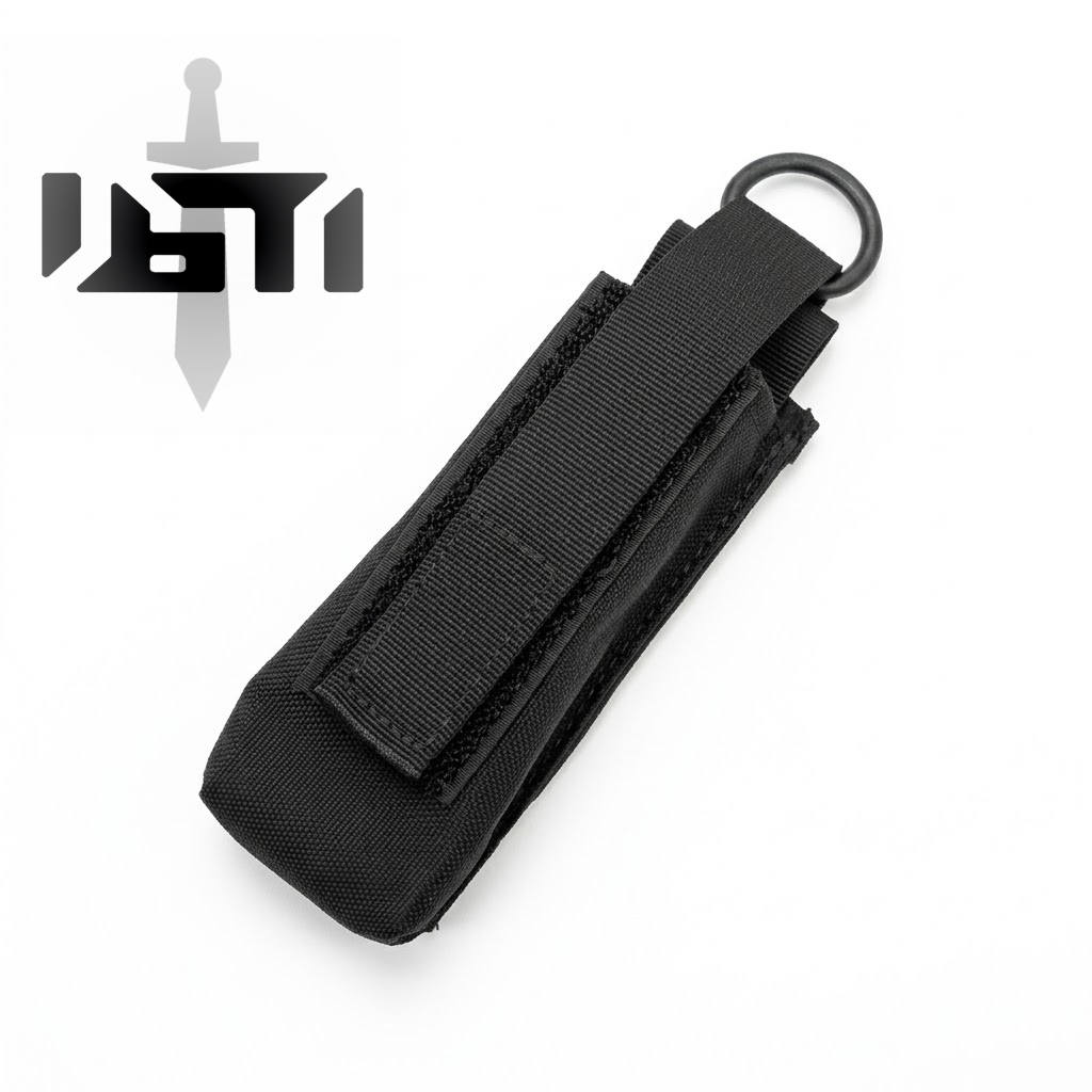 Black Stealth - Reusable tactical zip tie hand cuffs with Key