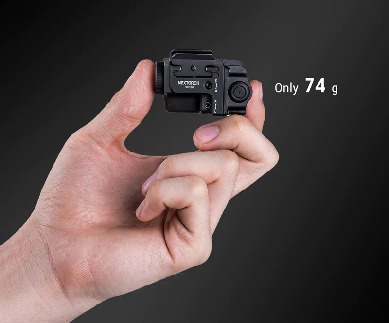 Nextorch - WL22 Compact Weapon Light with Laser Sight (USB-C)