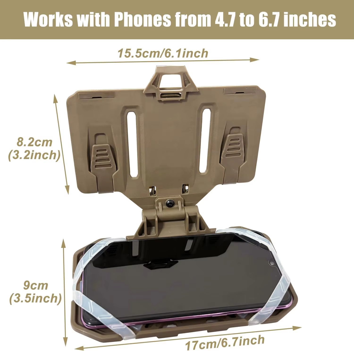 Molle Phone Navigation Vest Mount