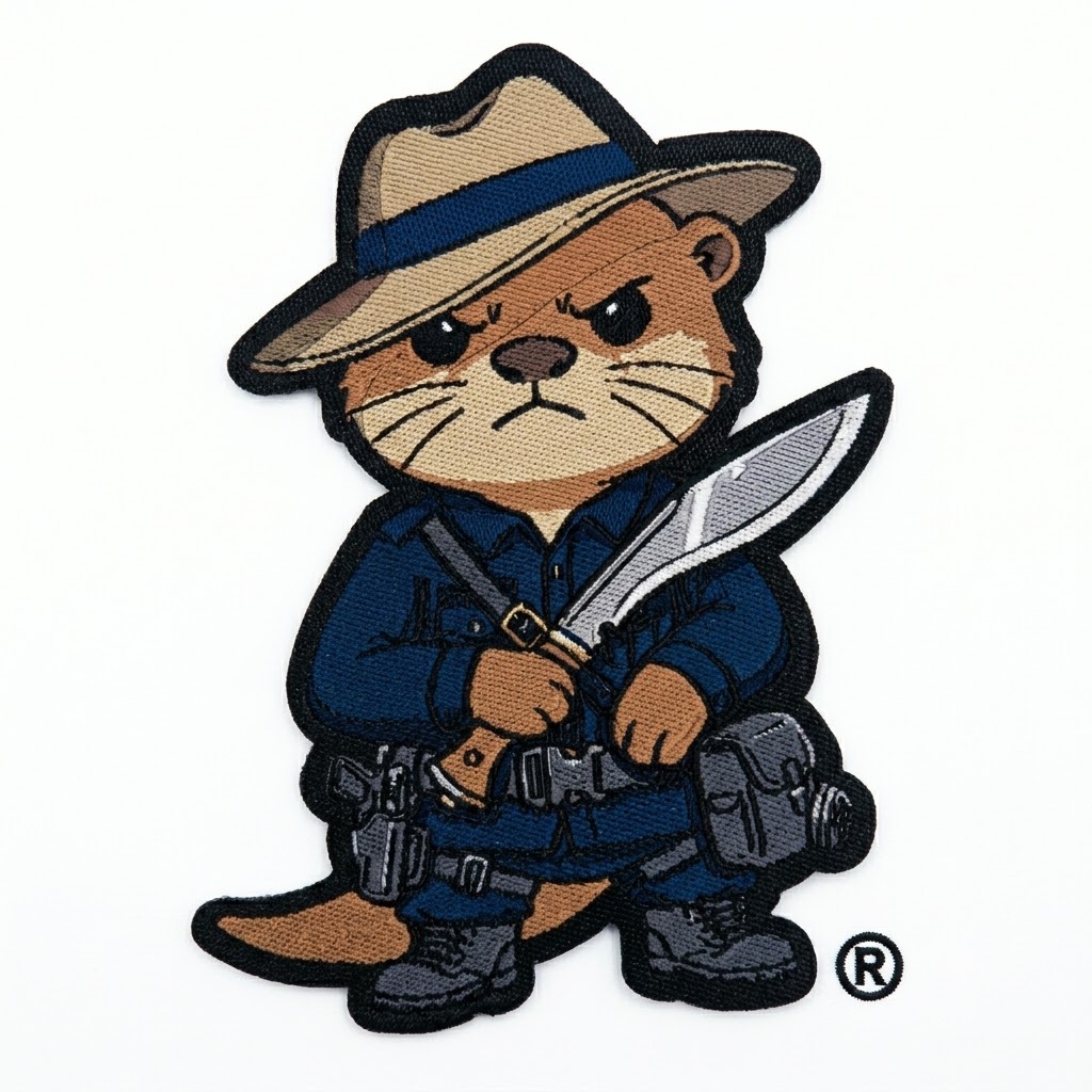Woven Patch - Warrant Officer Dobhar-chú™ in SPF Gurkha Kukri