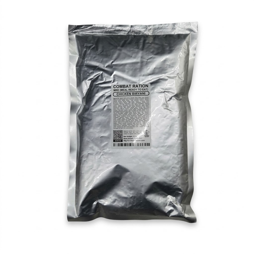 Black Stealth - Combat Ration - Meal Ready to Eat (MRE)