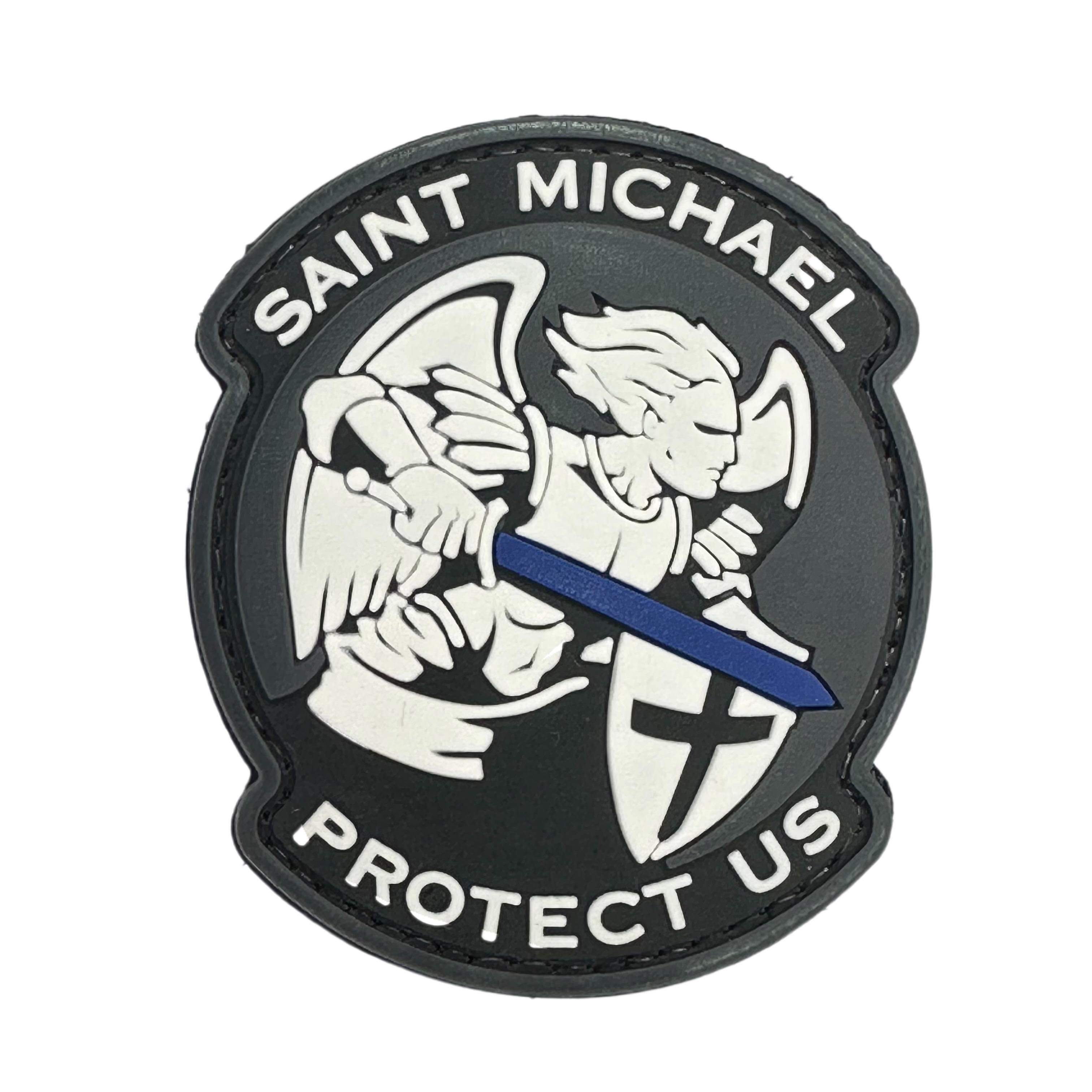 Rubber Patch - Saint Michael Protect Us