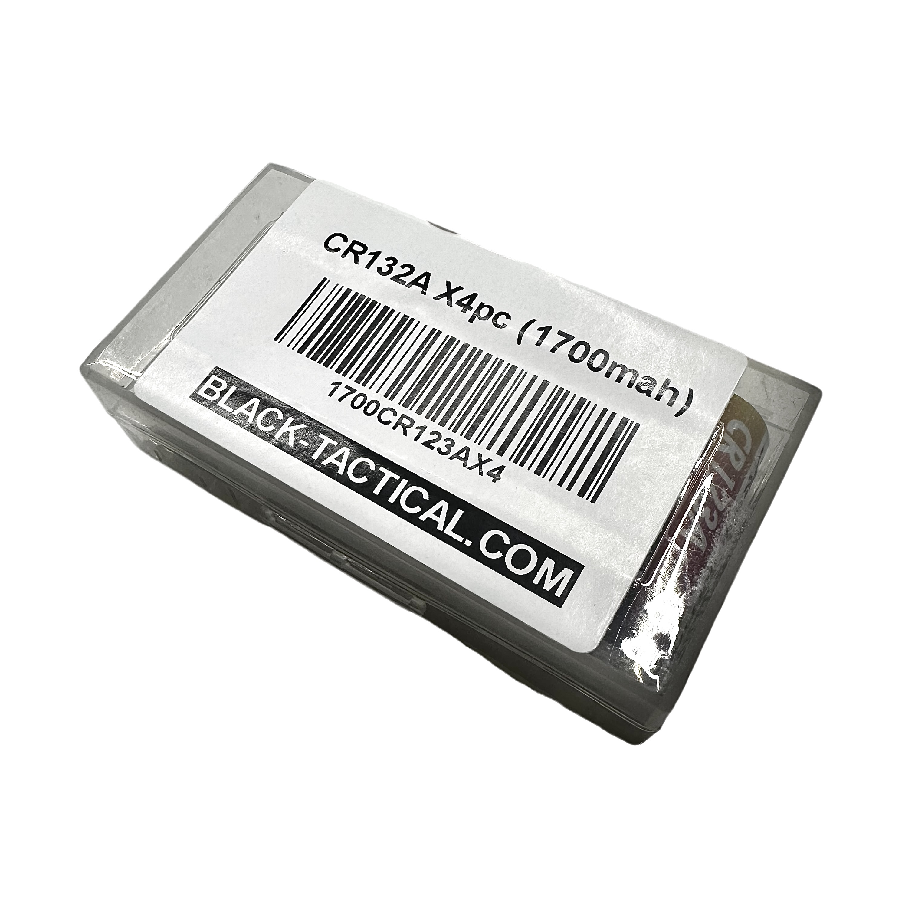 CR123A 3V Lithium Battery 1700mah (4pcs)