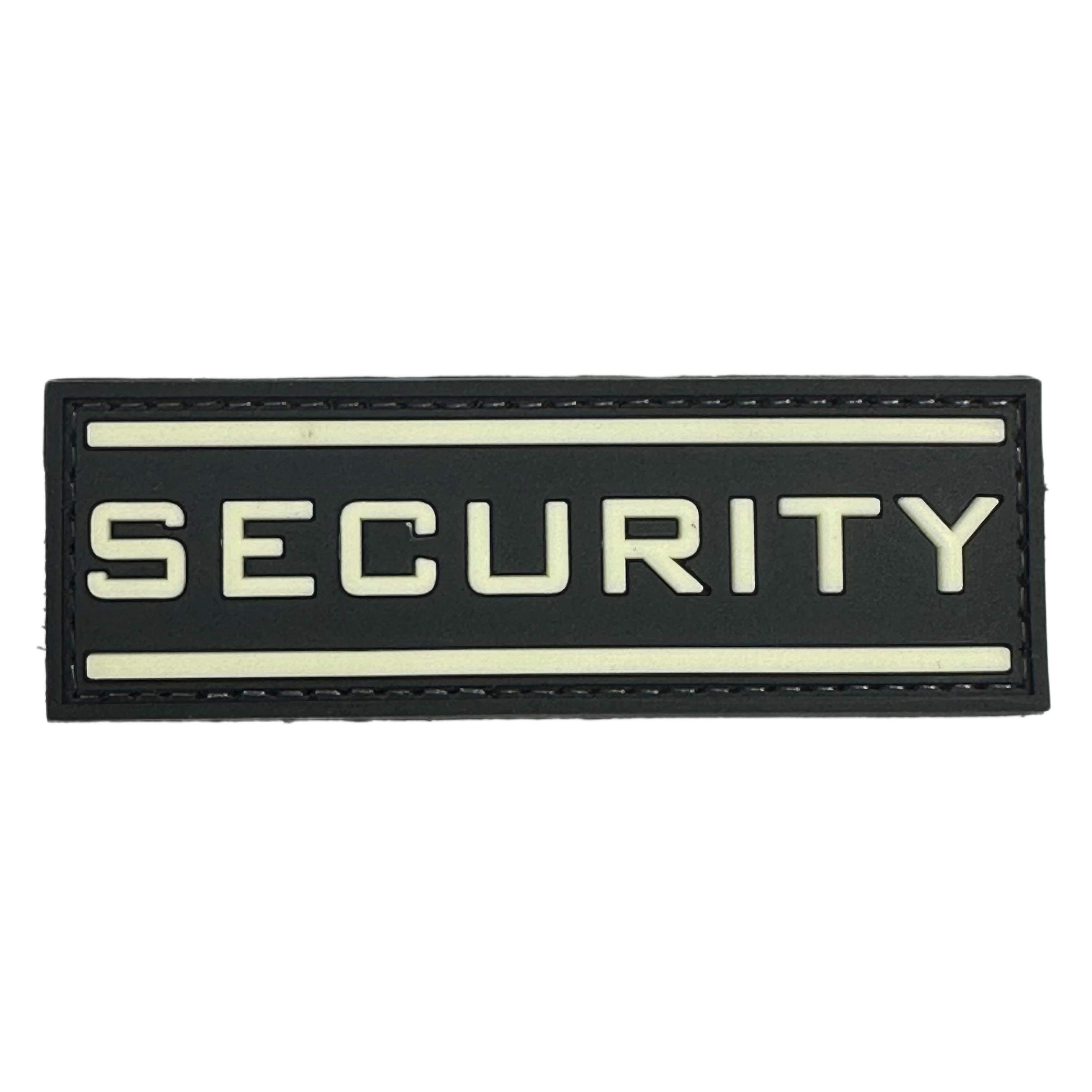Rubber Patch - Security Large (Glow in the Dark)