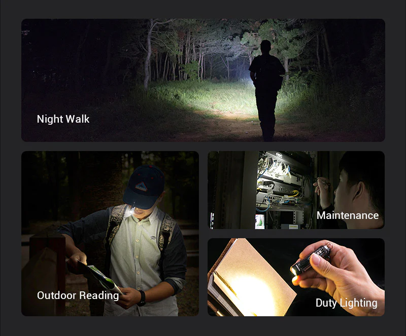 Nextorch - K40 Multi-light Keychain Flashlight Beacon