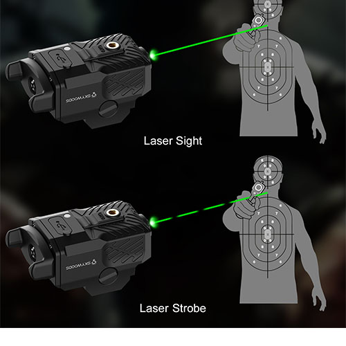 Skywoods - Tactical Pistol Laser Green (L50410)