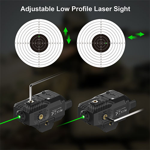 Skywoods - Tactical Pistol Laser Green (L50410)