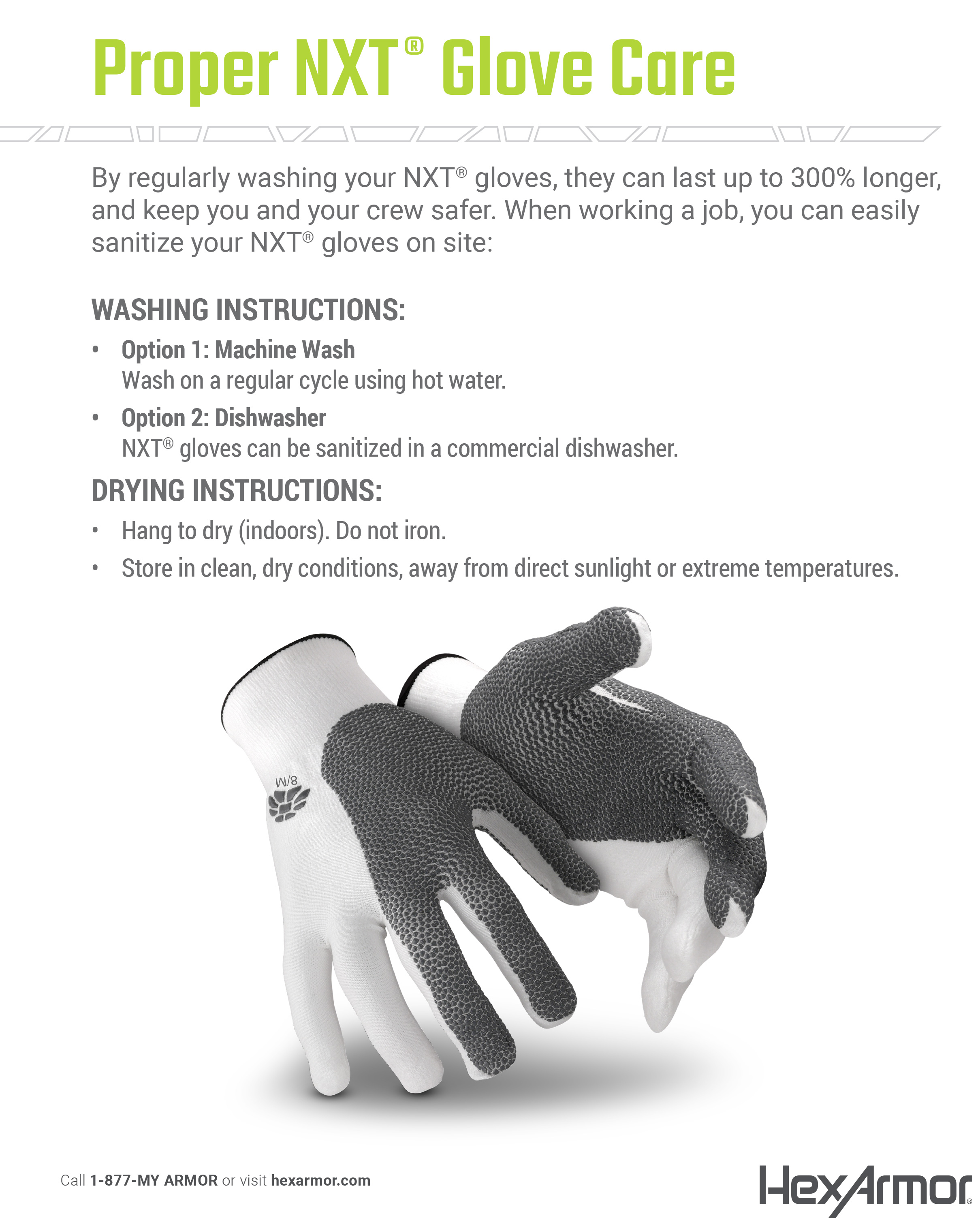 Hex Armor - SuperFabric® Coretek Cut Resistant Gloves