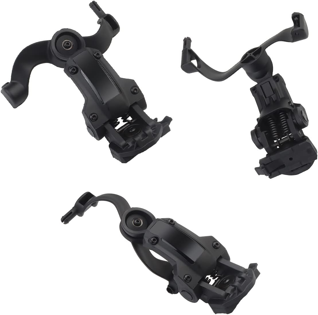 Fast Helmet ARC Rail Headset Bracket – Multi-Angle Rotating Adapter for Tactical Earmuffs