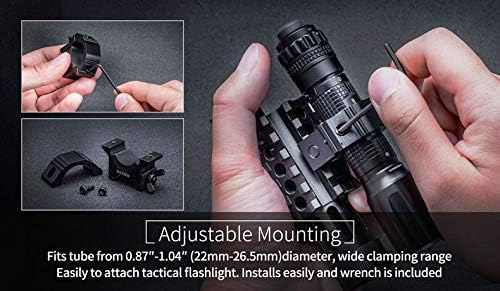 Nextorch - RM25S Flashlight Picatinny Mount