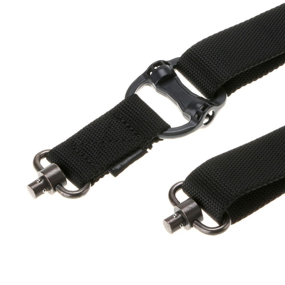 Black Stealth - Heavy Duty Dual QR Rifle Sling